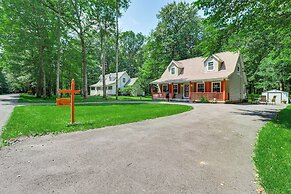 Lake & Pool Access: Albrightsville Home w/ Porch!