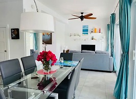 Modern villas at Grace Bay