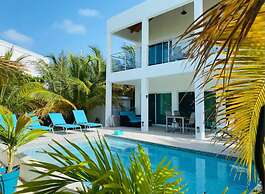 Modern villas at Grace Bay