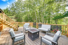 Pembine Cabin w/ Expansive Yard, Fire Pit & Grill!