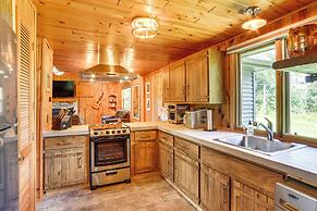 Pembine Cabin w/ Expansive Yard, Fire Pit & Grill!