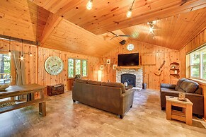 Pembine Cabin w/ Expansive Yard, Fire Pit & Grill!