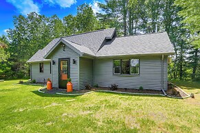 Pembine Cabin w/ Expansive Yard, Fire Pit & Grill!
