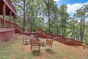 Peaceful Greers Ferry Cabin w/ Deck & Lake View!