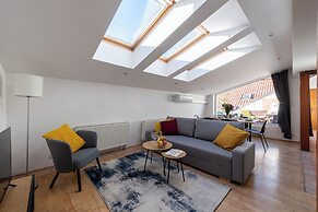 Stylish apartment with terrace in center Prague