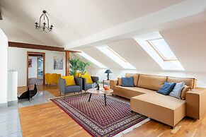 Stylish apartment with terrace in center Prague