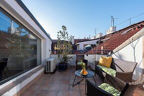 Stylish apartment with terrace in center Prague