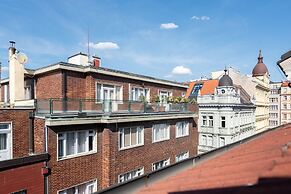Stylish apartment with terrace in center Prague