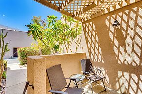 Community Pool Access: Chic Palm Springs Condo