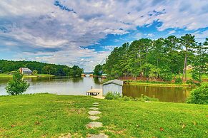 Private Island Getaway in Roanoke Rapids w/ Grill!