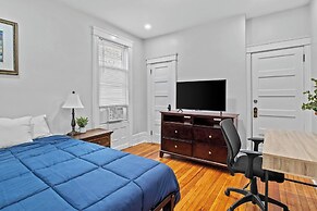 Beautiful Green-door Brownstone