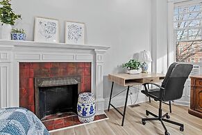 Beautiful Green-door Brownstone