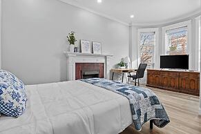 Beautiful Green-door Brownstone