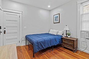 Beautiful Green-door Brownstone