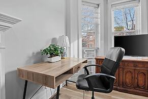 Beautiful Green-door Brownstone