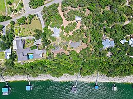 Cabins on the Lake - Boat Dock - Firepit