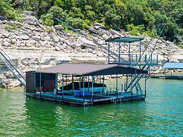 Cabins on the Lake - Boat Dock - Firepit