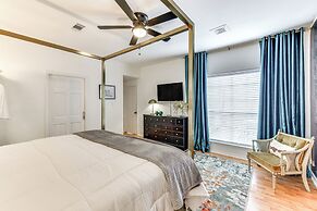 Colorful Baton Rouge Home: Deck, Grill & Fire Pit