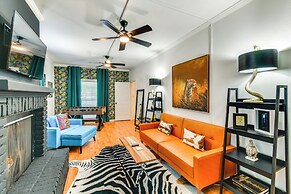 Colorful Baton Rouge Home: Deck, Grill & Fire Pit