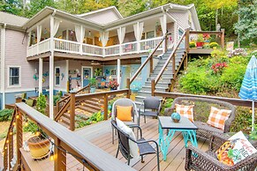 Blue Ridge Mtn Retreat: Porches & Creek Access