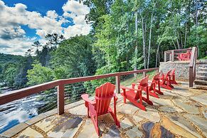 Mountain & Waterfall Views: Stunning Dahlonega Gem