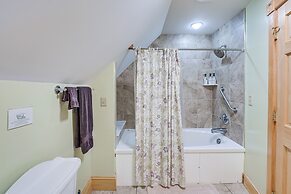 Shared Dock & Fire Pit: Peaceful Surry Studio!