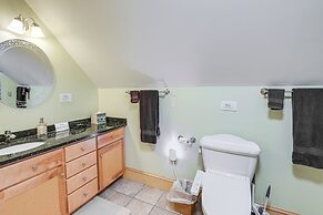 Shared Dock & Fire Pit: Peaceful Surry Studio!