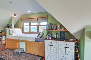 Shared Dock & Fire Pit: Peaceful Surry Studio!