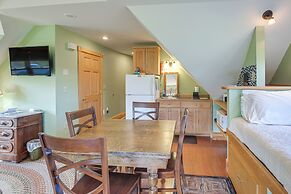 Shared Dock & Fire Pit: Peaceful Surry Studio!