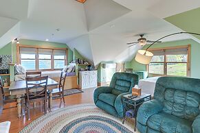 Shared Dock & Fire Pit: Peaceful Surry Studio!