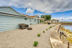 Serene Lakefront Standish Home w/ Fire Pit & Grill
