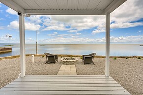 Serene Lakefront Standish Home w/ Fire Pit & Grill
