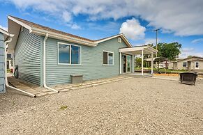 Serene Lakefront Standish Home w/ Fire Pit & Grill