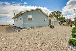 Serene Lakefront Standish Home w/ Fire Pit & Grill