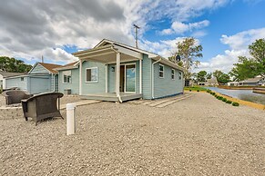 Serene Lakefront Standish Home w/ Fire Pit & Grill