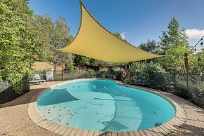 Outdoor Pool & Fire Pit: Modern Austin Home