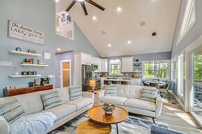 Hot Tub & Dock: Lakefront Connelly Springs Escape