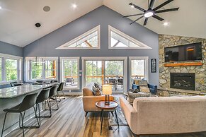 Hot Tub & Dock: Lakefront Connelly Springs Escape