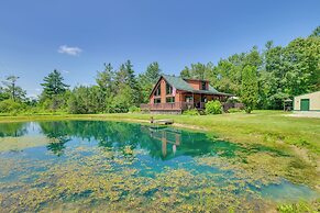 Michigan Cabin w/ On-site Fishing Pond & Deck