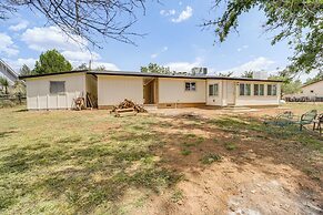 Near Hiking: Lake Montezuma Home w/ Yard!
