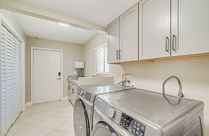 Boat Dock & Pool: Bayfront Crystal River Home