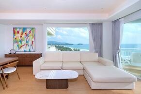 Sea View Chic Design 2BR Karon Condo 16C