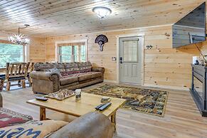 Adams Cabin w/ Game Room & Fire Pit