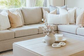 Mediterranean Modern Steps to Beach Dining w Spa