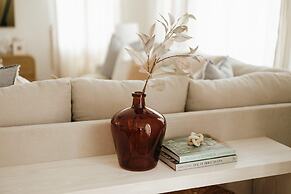 Mediterranean Modern Steps to Beach Dining w Spa