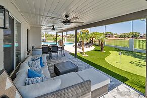 Peoria Oasis on Golf Course Pool Putting Green