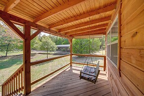 Clayton Cabin w/ Wraparound Deck: Steps to Lake!