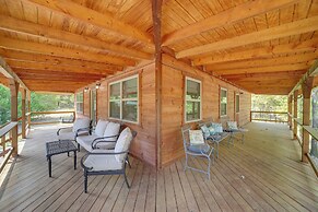 Clayton Cabin w/ Wraparound Deck: Steps to Lake!