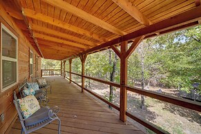 Clayton Cabin w/ Wraparound Deck: Steps to Lake!