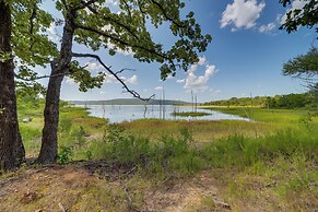 Clayton Cabin w/ Wraparound Deck: Steps to Lake!